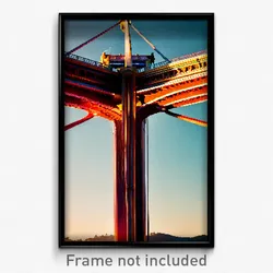 Pixel Art Poster - Interesting San Francisco (8 Bit Video Game Print)