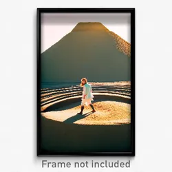 Pixel Art Poster - Candid Mound (8 Bit Psychedelic Trippy Video Game Print)