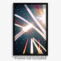 Pixel Art Poster - Well Made Hyperspace (8 Bit Psychedelic Video Game Print)