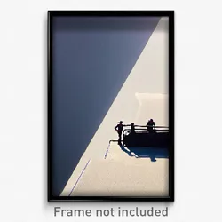 Pixel Art Poster - Black Parapet (8 Bit Psychedelic Trippy Video Game Print)