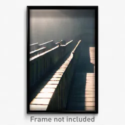 Pixel Art Poster - Unnatural Portcullis (8 Bit Psychedelic Video Game Print)