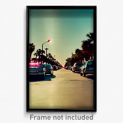 Pixel Art Poster - Conventional Gulf (8 Bit Psychedelic Trippy Video Game Print)
