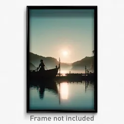 Pixel Art Poster - Pristine Rest (8 Bit Psychedelic Trippy Video Game Print)