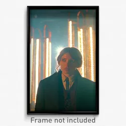 Pixel Art Poster - Ample Strand (8 Bit Psychedelic Trippy Video Game Print)