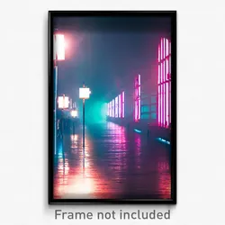 Pixel Art Poster - Made Up Copenhagen (8 Bit Psychedelic Video Game Print)