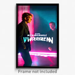 Pixel Art Poster - Memorable Warren (8 Bit Psychedelic Trippy Video Game Print)