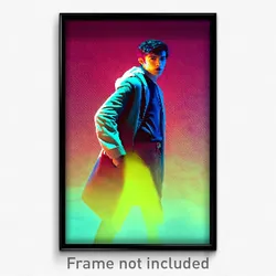 Pixel Art Poster - Noteworthy Staith (8 Bit Psychedelic Trippy Video Game Print)