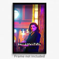 Pixel Art Poster - Stylish Balistraria (8 Bit Psychedelic Video Game Print)