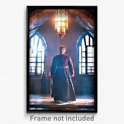 Pixel Art Poster - Fantastic Friary (8 Bit Psychedelic Trippy Video Game Print)