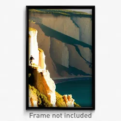 Pixel Art Poster - Impeccable Cliff (8 Bit Psychedelic Trippy Video Game Print)