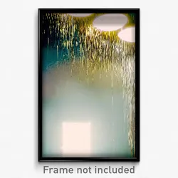 Pixel Art Poster - Damp Corner (8 Bit Psychedelic Trippy Weird Video Game Print)