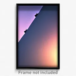 Pixel Art Poster - Simplistic Notch (8 Bit Psychedelic Trippy Video Game Print)