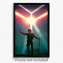 Pixel Art Poster - Electric Moor (8 Bit Psychedelic Trippy Video Game Print)