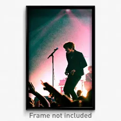Pixel Art Poster - Tall Concert (8 Bit Psychedelic Trippy Video Game Print)