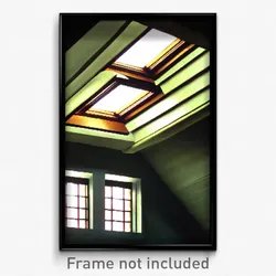 Pixel Art Poster - Hard To Find Dormer (8 Bit Psychedelic Video Game Print)
