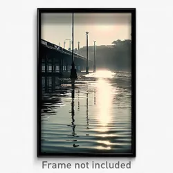 Pixel Art Poster - Damp Staith (8 Bit Psychedelic Trippy Weird Video Game Print)