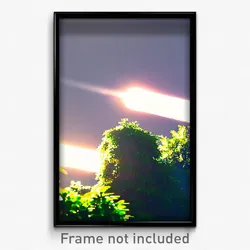 Pixel Art Poster - Natural Earth (8 Bit Psychedelic Trippy Video Game Print)