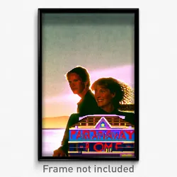 Pixel Art Poster - Faraway Home (8 Bit Psychedelic Trippy Video Game Print)