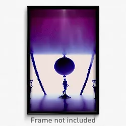 Pixel Art Poster - Prestigious Void (8 Bit Psychedelic Trippy Video Game Print)