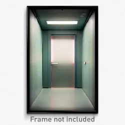 Pixel Art Poster - Subtle Trapdoor (8 Bit Psychedelic Trippy Video Game Print)