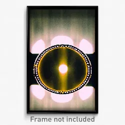 Pixel Art Poster - Unimaginable Circle (8 Bit Psychedelic Video Game Print)