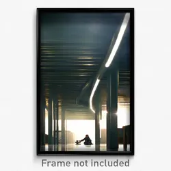 Pixel Art Poster - Peaceful Shelter (8 Bit Psychedelic Trippy Video Game Print)