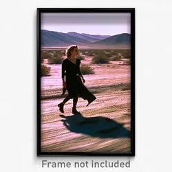 Pixel Art Poster - Dry Desolation (8 Bit Psychedelic Trippy Video Game Print)