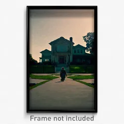 Pixel Art Poster - Agitated Estate (8 Bit Psychedelic Trippy Video Game Print)