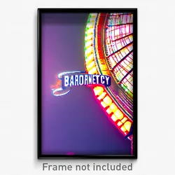 Pixel Art Poster - Bright Baronetcy (8 Bit Psychedelic Trippy Video Game Print)