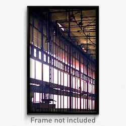 Pixel Art Poster - Beloved Factory (8 Bit Psychedelic Trippy Video Game Print)