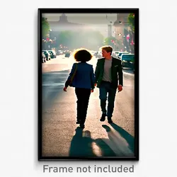 Pixel Art Poster - Normal March (8 Bit Psychedelic Trippy Video Game Print)