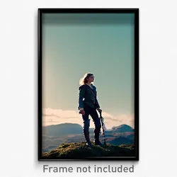 Pixel Art Poster - Attractive Moor (8 Bit Psychedelic Trippy Video Game Print)