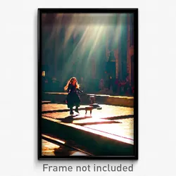 Pixel Art Poster - Vivacious Furth (8 Bit Psychedelic Trippy Video Game Print)