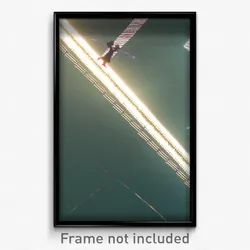 Pixel Art Poster - Gigantic Crossing (8 Bit Psychedelic Trippy Video Game Print)