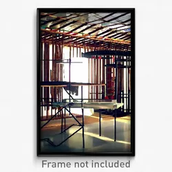Pixel Art Poster - Lavish Drying Rack (8 Bit Psychedelic Video Game Print)