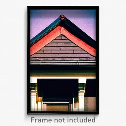 Pixel Art Poster - Prestigious Gutter (8 Bit Psychedelic Video Game Print)