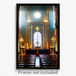 Pixel Art Poster - Slim Tabernacle (8 Bit Psychedelic Trippy Video Game Print)