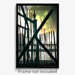Pixel Art Poster - Distorted Stockade (8 Bit Psychedelic Video Game Print)