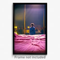 Pixel Art Poster - Negligible Bedlam (8 Bit Psychedelic Trippy Video Game Print)
