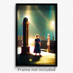 Pixel Art Poster - Complicated Post (8 Bit Psychedelic Trippy Video Game Print)