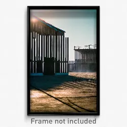 Pixel Art Poster - Upbeat Stockade (8 Bit Psychedelic Trippy Video Game Print)