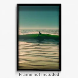Pixel Art Poster - Wavy Mere (8 Bit Psychedelic Trippy Weird Video Game Print)