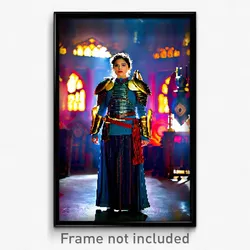 Pixel Art Poster - Exotic Armoury (8 Bit Psychedelic Trippy Video Game Print)