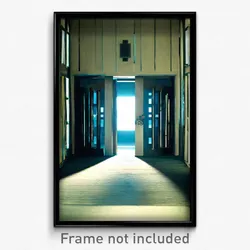 Pixel Art Poster - Measly Entrance (8 Bit Psychedelic Trippy Video Game Print)