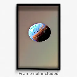 Pixel Art Poster - Acclaimed Jupiter (8 Bit Psychedelic Trippy Video Game Print)