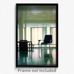 Pixel Art Poster - Ordinary Chair (8 Bit Psychedelic Trippy Video Game Print)