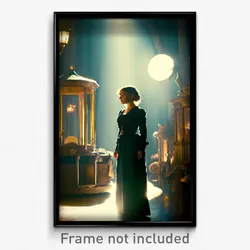 Pixel Art Poster - Old Fashioned Dream (8 Bit Psychedelic Video Game Print)
