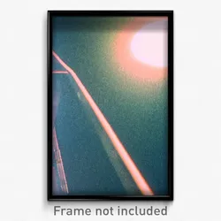 Pixel Art Poster - Clear Junction (8 Bit Psychedelic Trippy Video Game Print)