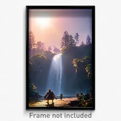 Pixel Art Poster - Acclaimed Rill (8 Bit Psychedelic Trippy Video Game Print)