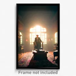 Pixel Art Poster - Esteemed Den (8 Bit Psychedelic Trippy Video Game Print)
